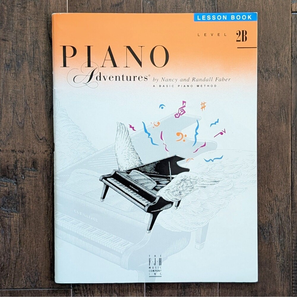 Piano Adventures Piano Lesson Book Level 2B by Nancy and Randall Faber